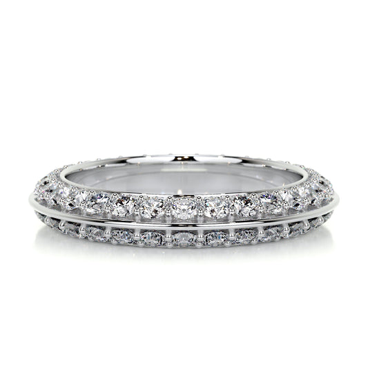 0.5ct Round EF- VVS Diamond Full Eternity Wedding Band